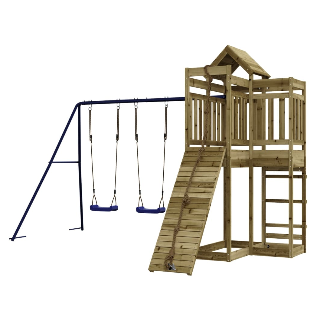 Outdoor Playset Impregnated Wood Pine