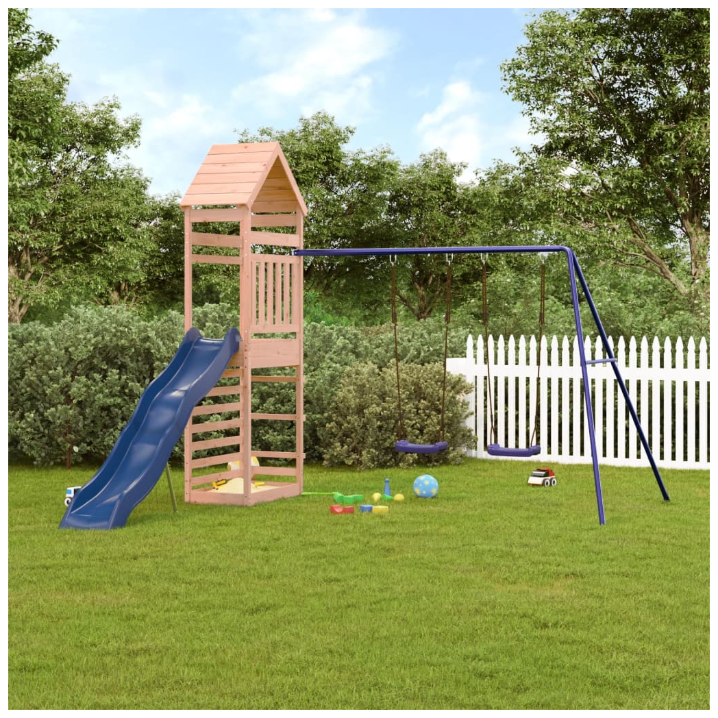 Outdoor Playset Solid Wood Douglas